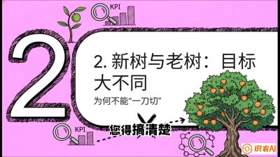 第3节：【春肥策略】开春底肥：新树&ldquo;扩版图&rdquo;，老树&ldquo;点引擎&rdquo;，课程：《柑橘底肥&ldquo;翻身账&rdquo;：从改土到高产的实战全书》