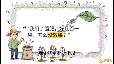 第4节（活化篇）： 土壤里的&ldquo;雇佣兵&rdquo;&mdash;&mdash;如何用菌剂以小博大，解决死棵难题，课程：《揭秘土壤的秘密：让土地帮你赚钱》#识农AI