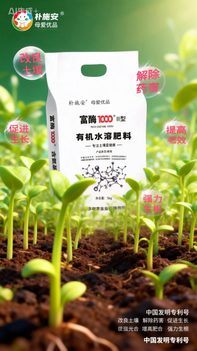 富酶1000有机水溶肥效果看的见