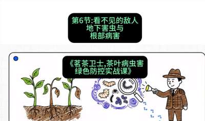 第06节：看不见的敌人&mdash;&mdash;地下害虫与根部病害，课程：《茗茶卫士&mdash;&mdash;茶叶病虫害绿色防控实战课》#识农AI