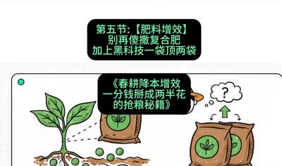 第五节：【肥料增效】别再傻撒复合肥，加上&ldquo;黑科技&rdquo;一袋顶两袋